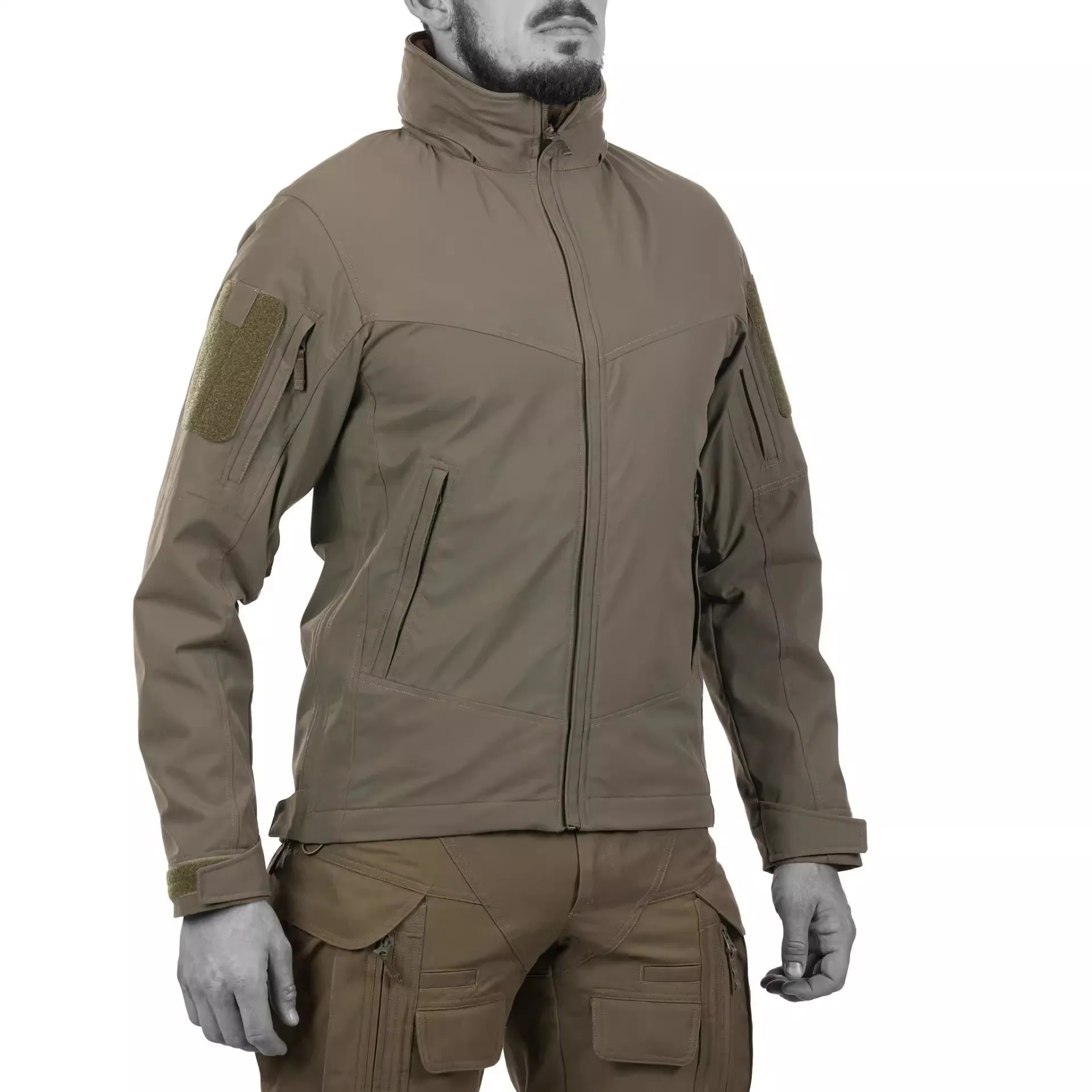 Spring And Autumn Soft Shell Jacket Outdoor Tactical Clothing Wear Resistant Charge Jacket Waterproof Breathable Jacket