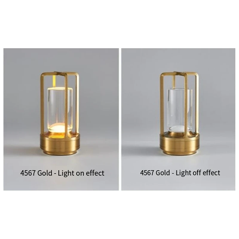 Lâmpada de mesa led recarregável luz da noite quarto proteção para os olhos avançado sentido lâmpada cabeceira portátil acampamento Lamp-AT64