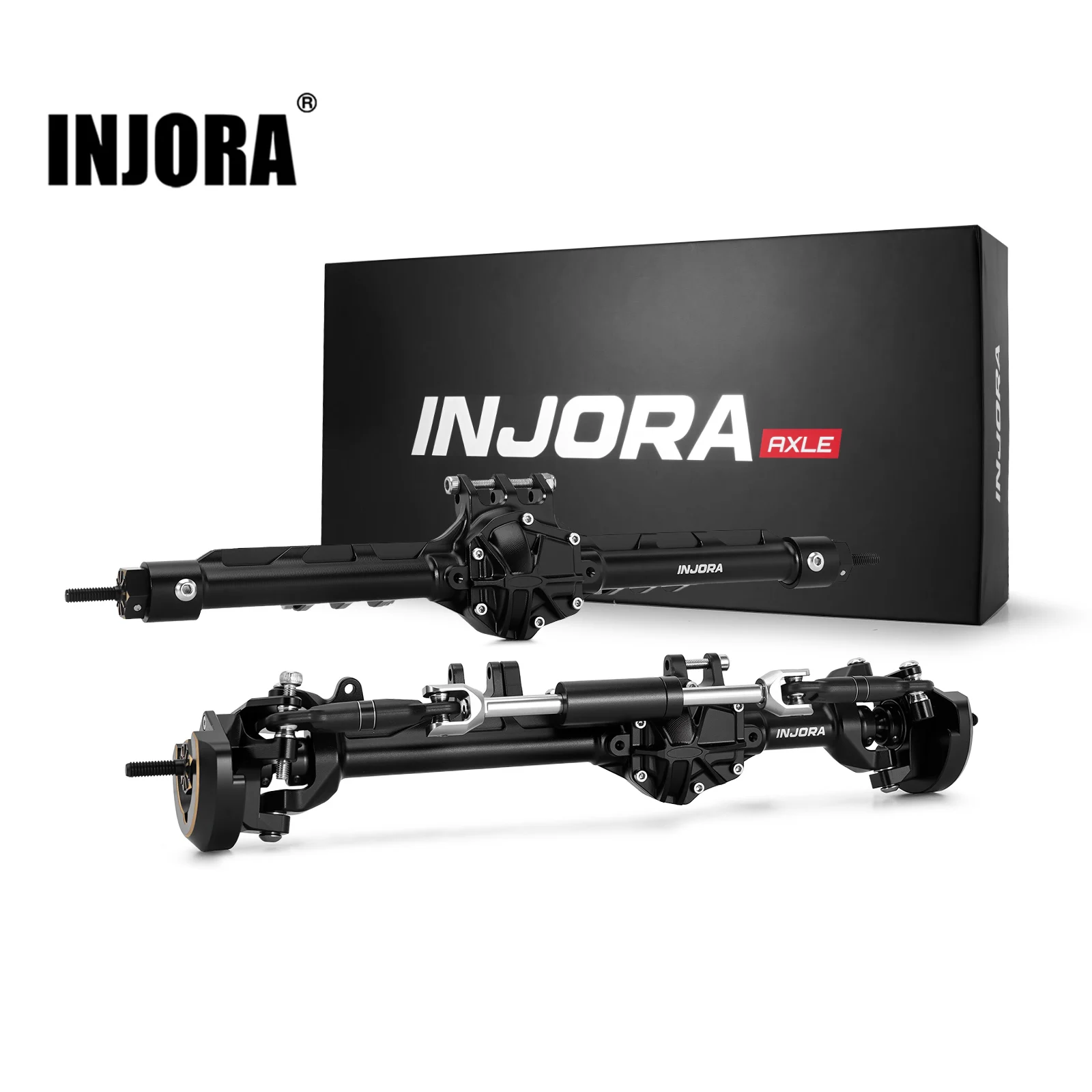 Оси INJORA C60 с двойными шарнирными валами для шасси INJORA LCG 1/10 Axial UTB10 Capra 1.9