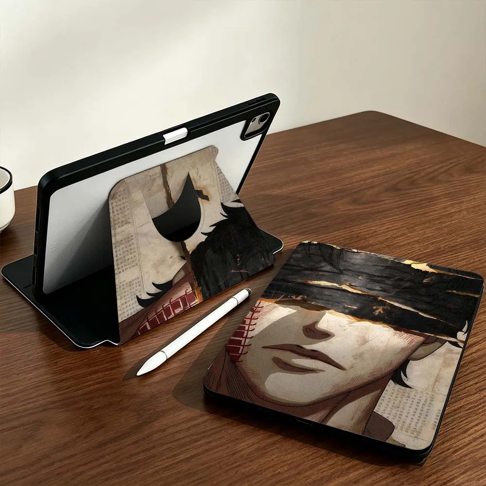 Comics J-Jujutsu K-Kaisen For Samsung Galaxy Tab S9 S10 S11 14.6 13.1 inch FE Ultra 360° Rotation Stylus Storage Tablet Case