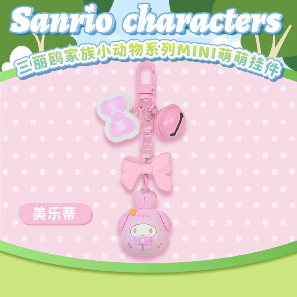 Hot Sales Cartoon Genuine Sanrio Keychains Couple Car Pendant Keyrings Schoolbag Keyrings Accessories Exquisite Gifts for Kids