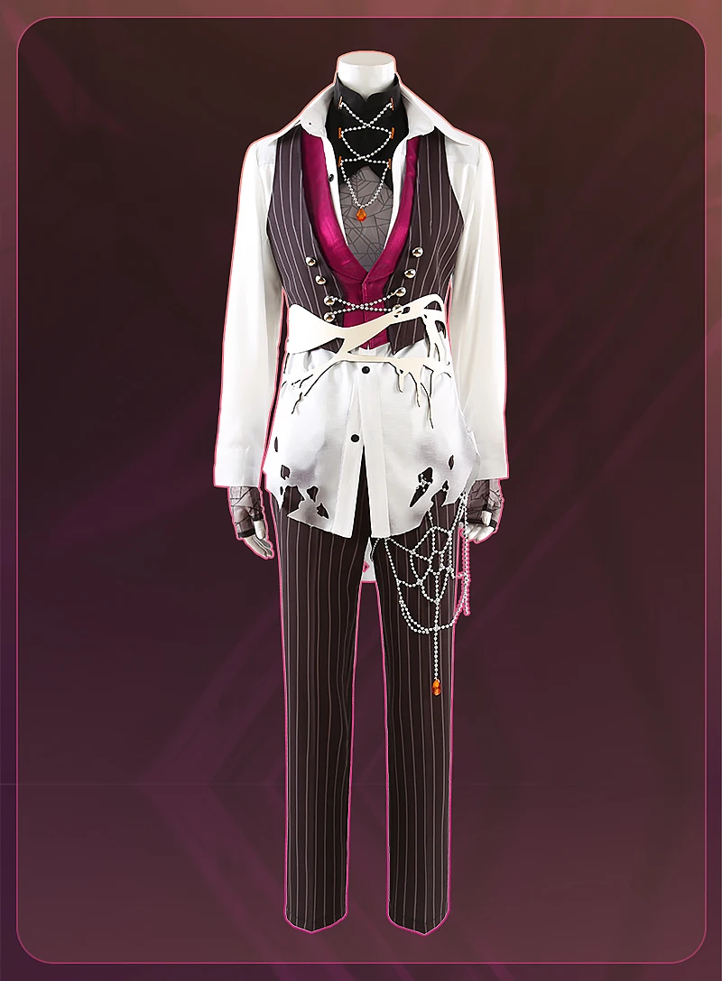 ES Oukawa Kohaku تأثيري حلي هالوين عيد الميلاد لعب الأدوار حفلة كوميدية زي فرقة نجوم جديد Mooyiyi كوس زي