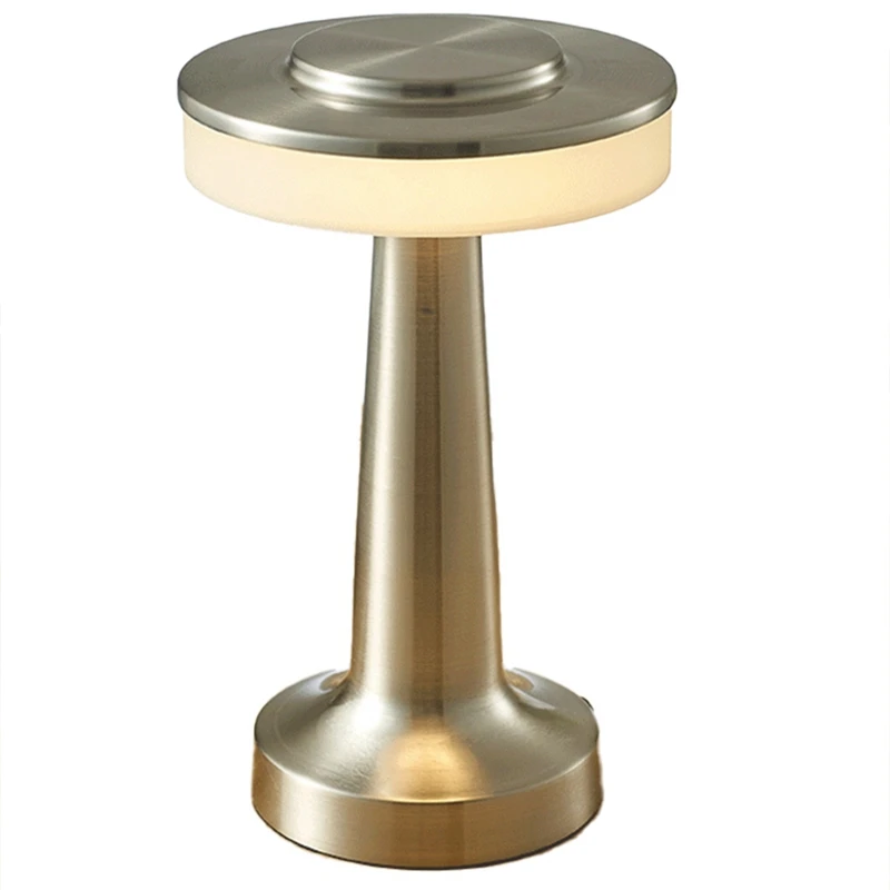 

A98E-Touch LED Rechargeable Table Lamp Dining Table Bar Table Lamp Outdoor Small Night Lamp Decorative Table Lamp