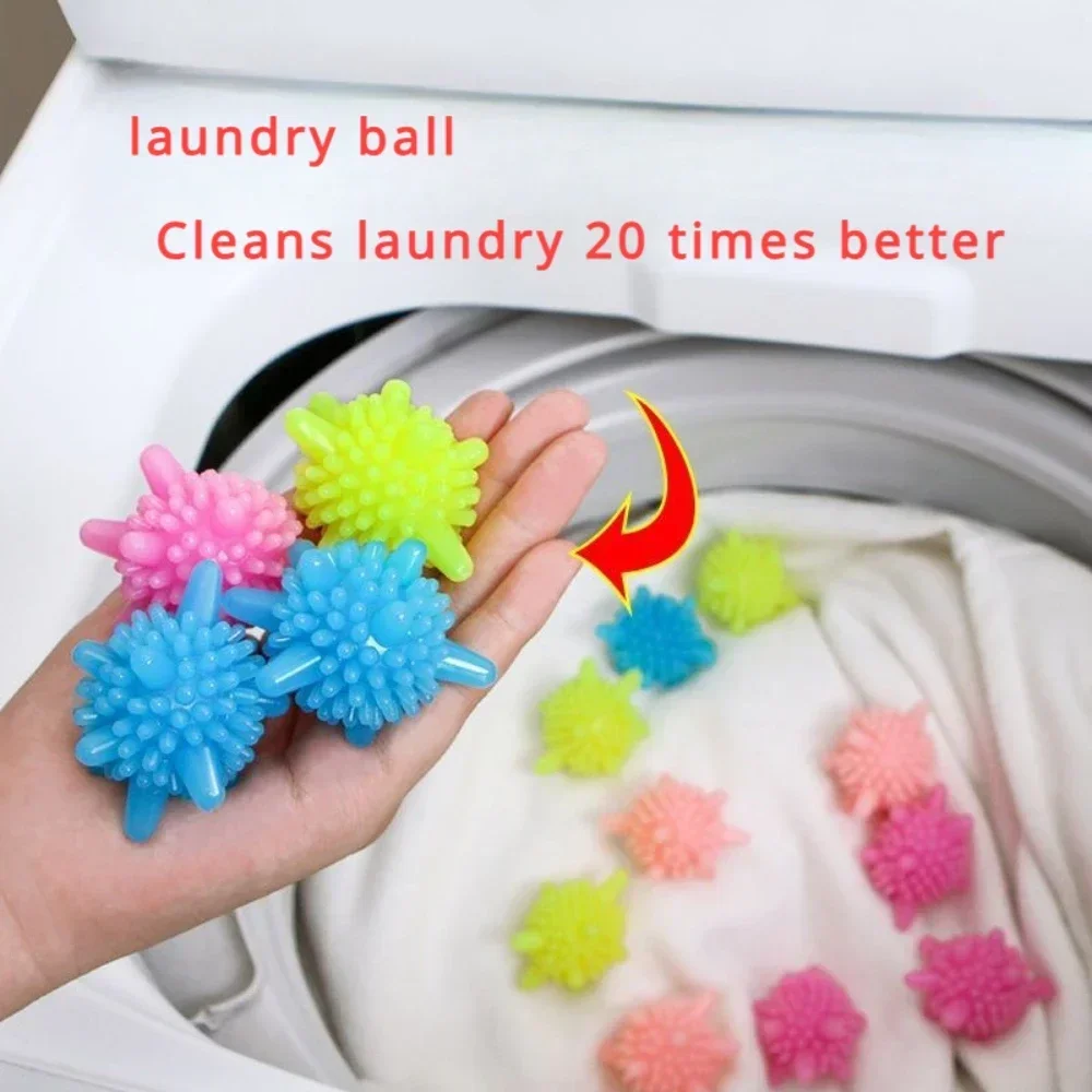 Laundry Balls Downy Lint Reusable Clothes Shape Washing Removes Care Personal Starfish Fabric Softener Machine Household Home