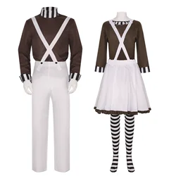 Mungo Grant Cosplay Costume Anime Men Women Worker Uniform Overalls Set Halloween Carnival Disguised Outfits