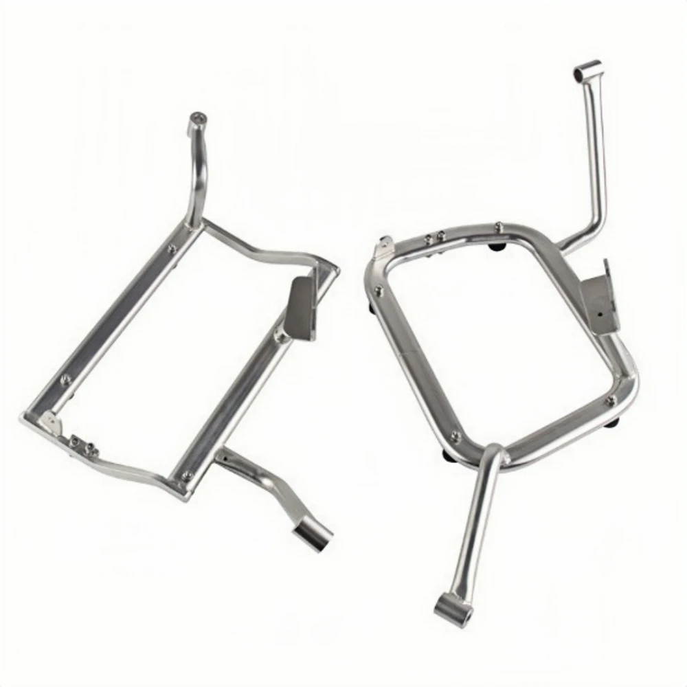 Motorcycle Luggage Rack Fit For BMW 310GS Stainless Steel Motorcycle Side Box Rack Rear Luggage Bracket