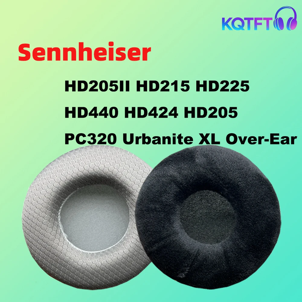 Almohadillas de Repuesto para Auriculares Sennheiser HD205II HD215 HD225 HD440 HD424 HD205 PC320 Urbanite XL, Cojines para Auriculares Over-Ear