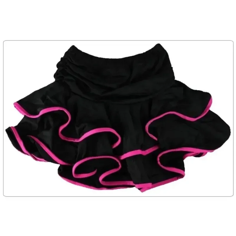 

10 Colors New Girls Latin Dance Skirt Ballroom Samba Chacha Dancing Dress Culottes for Kids Performance Show Skirt Dancewear