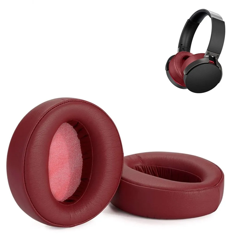 Foam Sponge Ear Pads Headset Headband Replacement Ear Cushion Headphone Accessories Earpads for Sony MDR-XB950BT XB950B1 XB950N1