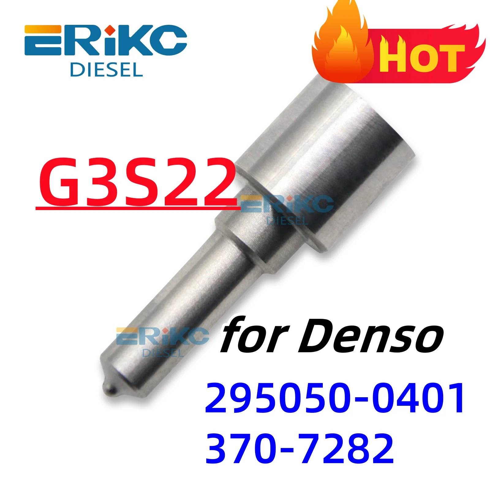 

G3S22 Common Rail Nozzle G3S22 Diesel Injection Nozzle G3 S22 Repair Kit Sprayer Tip for Injector 295050-0401 370-7282