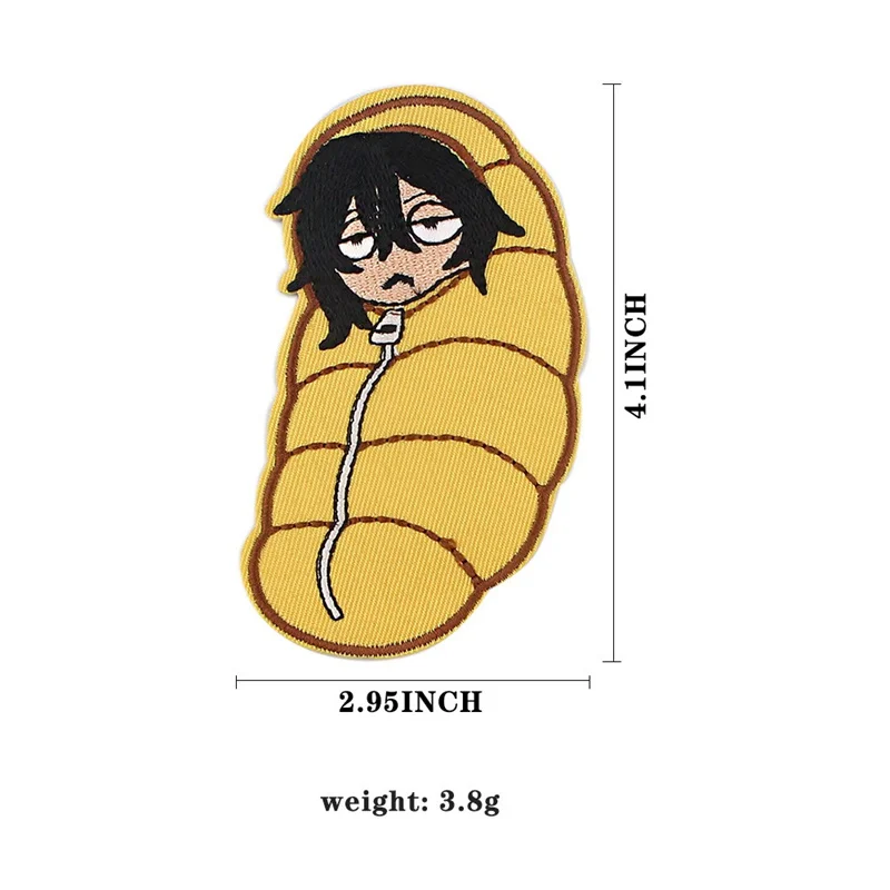 Anime My Hero Academia Patch Cartoon Embroidered Applique Iron Patch Design DIY Sew On Clothes Badge Sticker