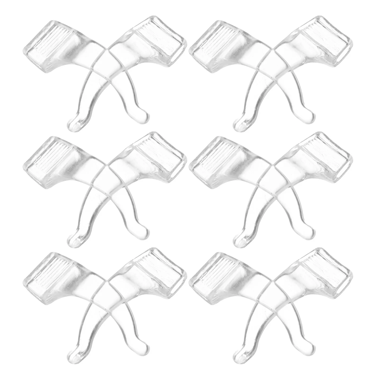 

Ear Silicone Eyeglass Ear Pads Hooks For Eyeglasses 5Mm Transparent Silicone Fit Running Sports Glasses Accessories