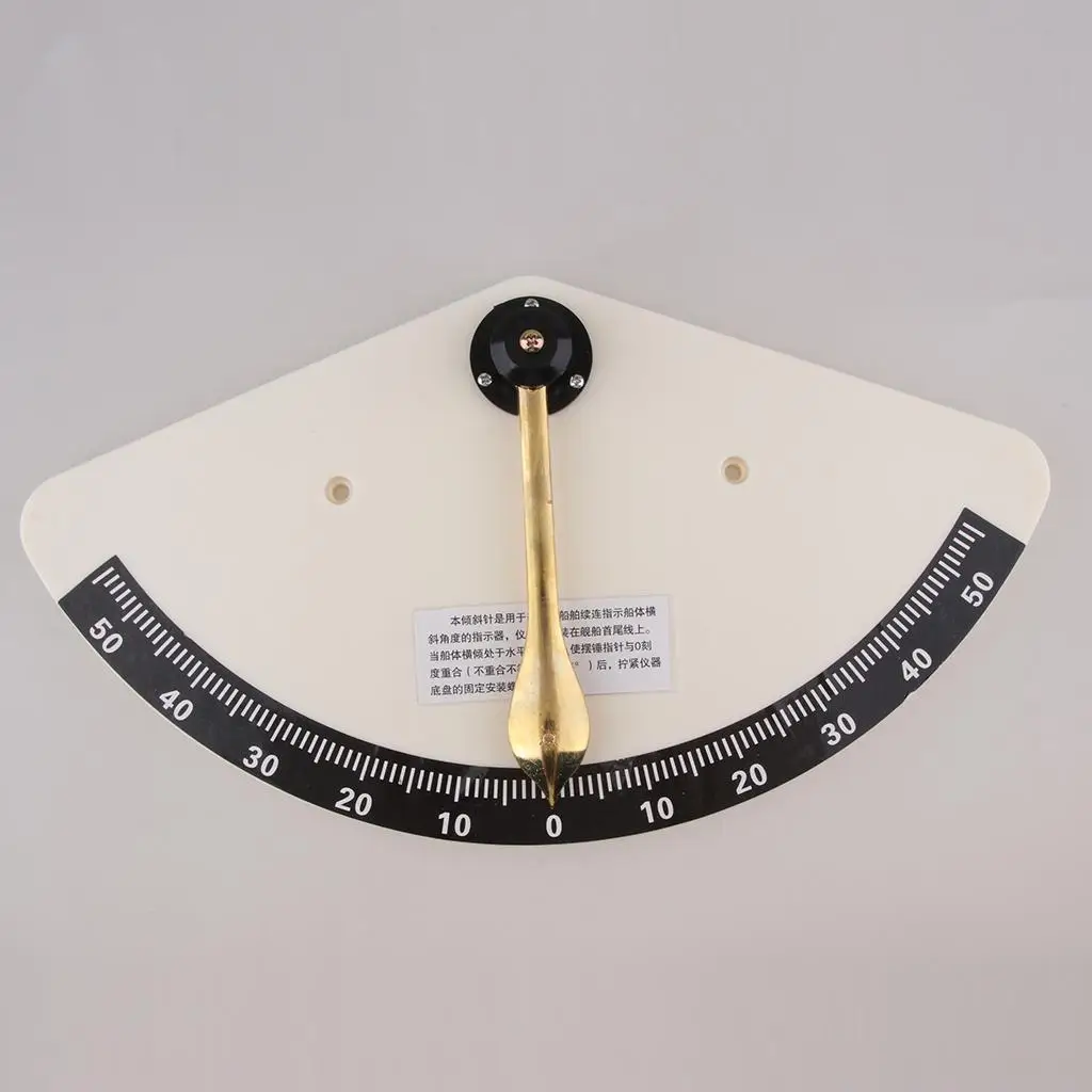 

Marine Instrument Ships Boat Yacht Marine Clinometer Level Inclinometer for Water Sports Dinghy Accessories