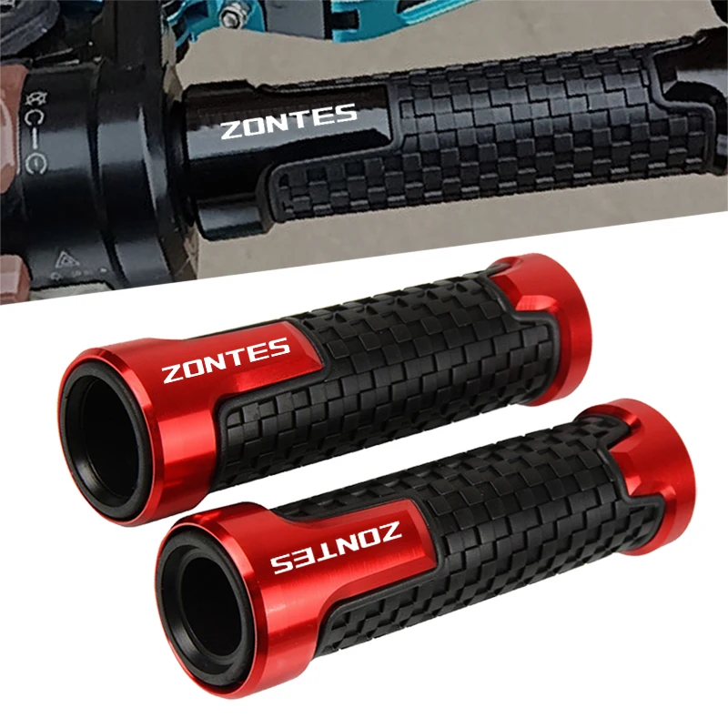 

For Zontes G1 125 ZT125 G1 ZT125U ZT 125 U ZX 310X/310T 310R 2018-2024 Motorcycle Accessories 7/8" 22mm Rubber Handlebar Grips