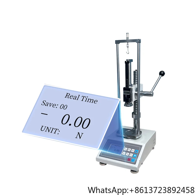 

Manual Digital Display Load Testing Equipment Spring Extension Compression Tester Tensile Testing Measurement Plastic Direct