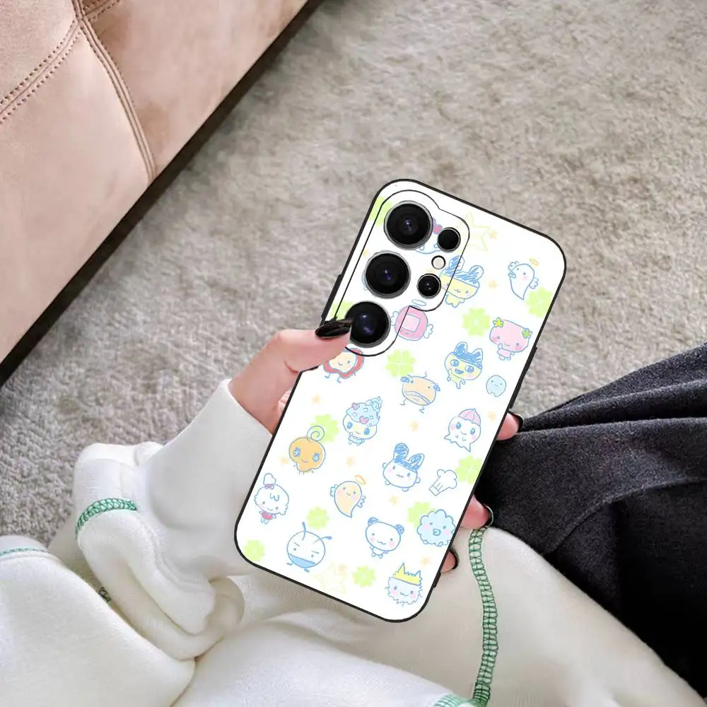 حافظة هاتف T-Tamagotchi لهاتف سامسونج S 24 Fe 25 Ultra Plus 20 Lite 21 30 22 23 24 22 Ultra 5G Fundas