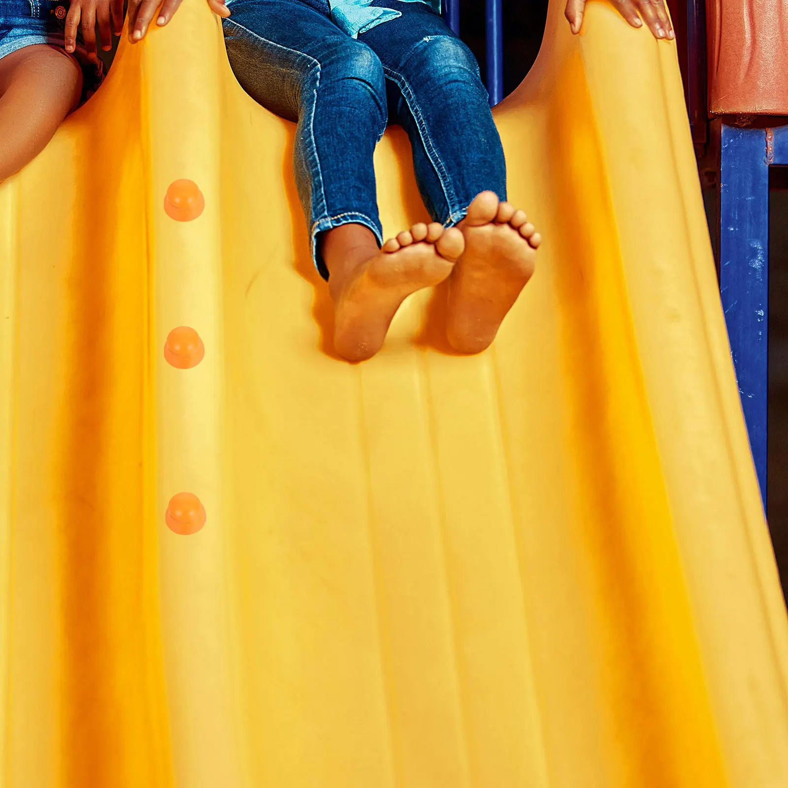 10 قطع من قبعات صامولة الملعب، توافق عالمي للأراجيح، سهلة التركيب، حماية متينة للاستخدام الخارجي للأطفال