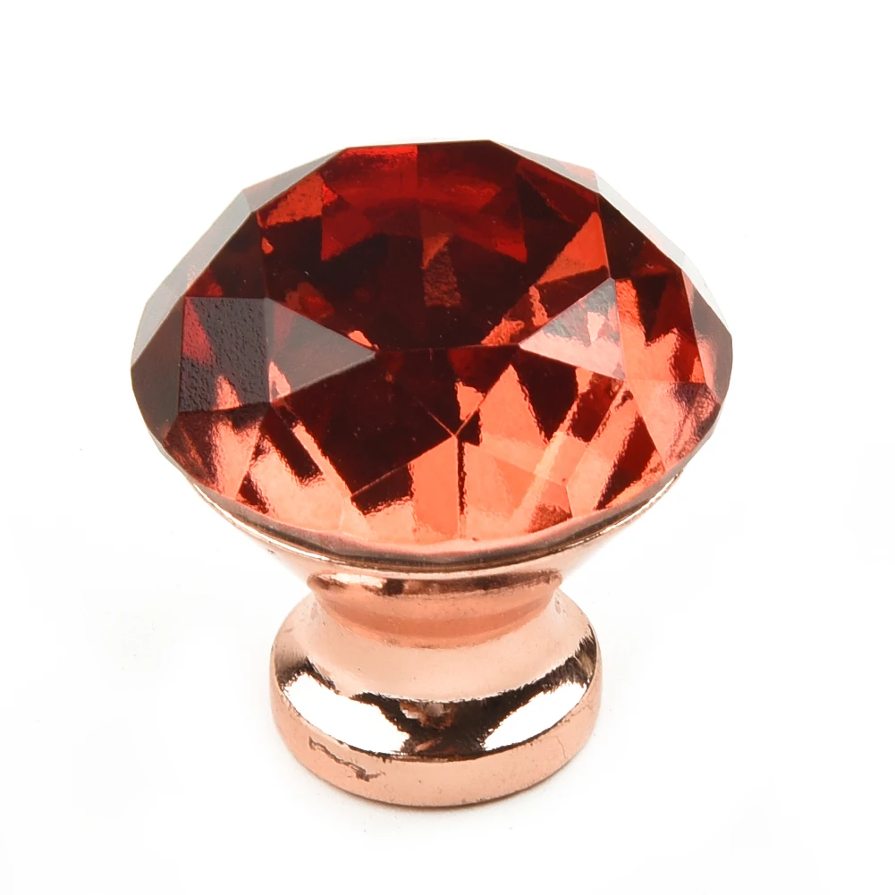 

Новинка! 1 шт. 2018 Accs Высококачественная новейшая ручка для дверей и ящиков, для шкафов и тумб, со стразами, цвет розовое золото