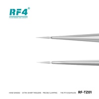 RF4 RF-TZ01 Extra Sharp Tweezers Special Tweezers for Mobile Phone Repair Flying Line for Repairing Mobile Phones and Computers