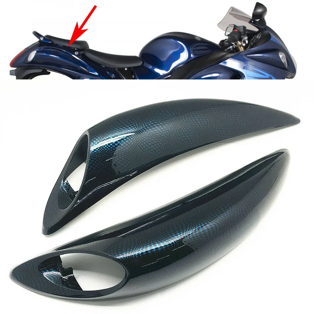 

Motorcycle Modified Parts Chameleon Rear Turn Signal Cover Fairing For Hayabusa GSX 1300R 2008 - 2020 Panel Decorative Protector