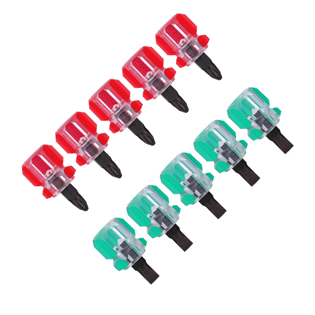 

12Pcs Compact Mini Screwdriver Set Forged Chrome Vanadium Steel Ideal for Narrow Space Repairs Reliable Handling Repairing Hand