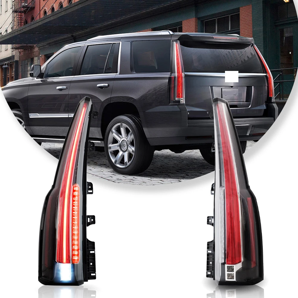 VLAND-Conjunto de luces traseras para Chevrolet Tahoe, luces LED de intermitente trasero para Chevrolet Tahoe Suburban, 2015, 2016, 2017, 2018, 2019, 2020
