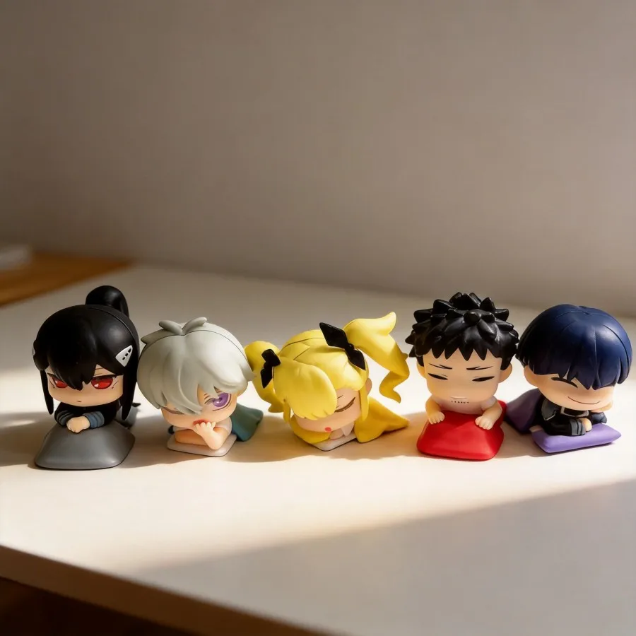 

Monster Number 8 Anime Figure Set of 5 - 4cm Desktop Sleepy Decoration Dolls Collection for Fans