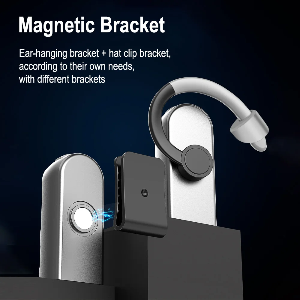 BORUiT Motion Sensor LED ไฟหน้า Type-C หมวกแบบชาร์จไฟได้คลิปติดหูพร้อมแบตเตอรี่ในตัวสําหรับใช้ตั้งแคมป์กลางแจ้ง