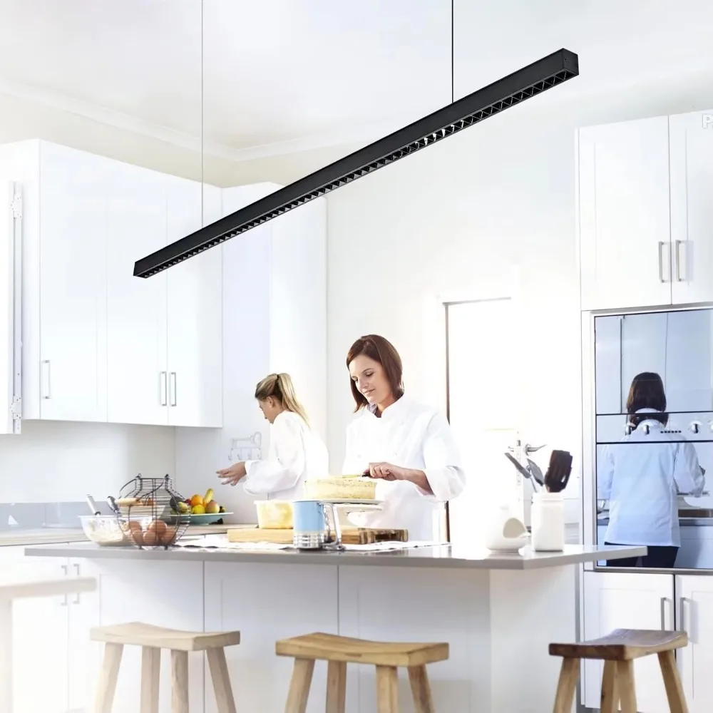JOYINLED 36W höhenverstellbare tragbare LED-Hängeleuchte, Deckenleuchte. Ideal für Wohnzimmer,
