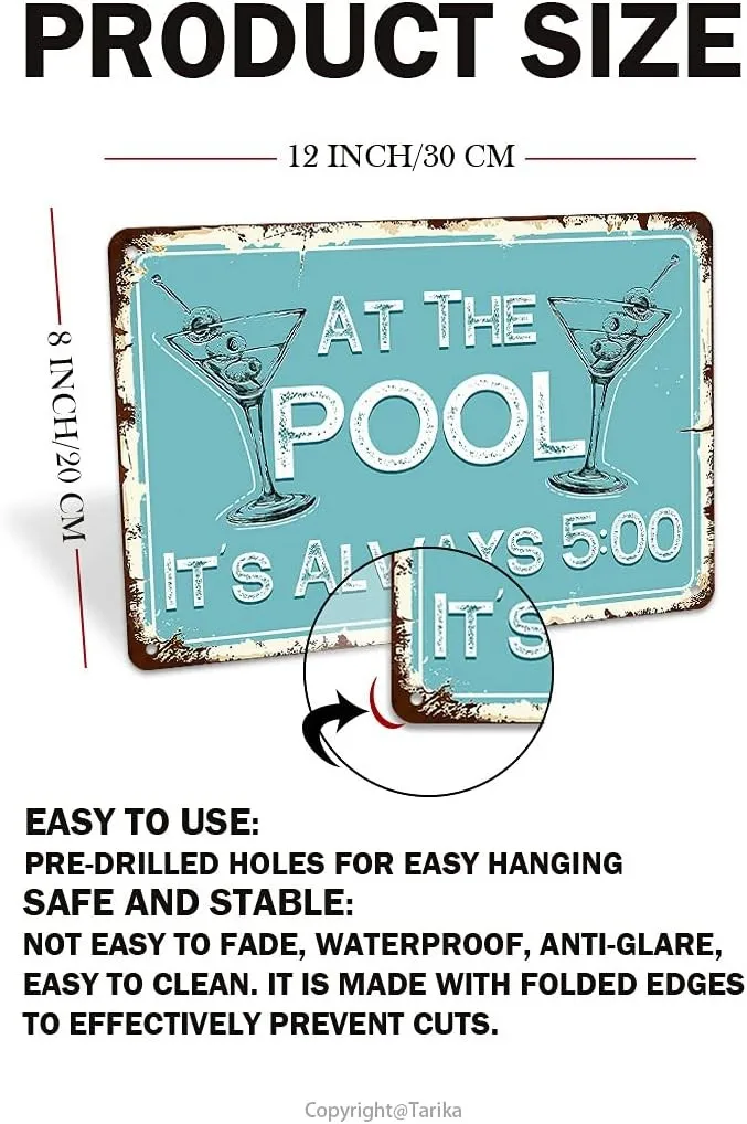 at The Pool It's Always Five O'Clock 8