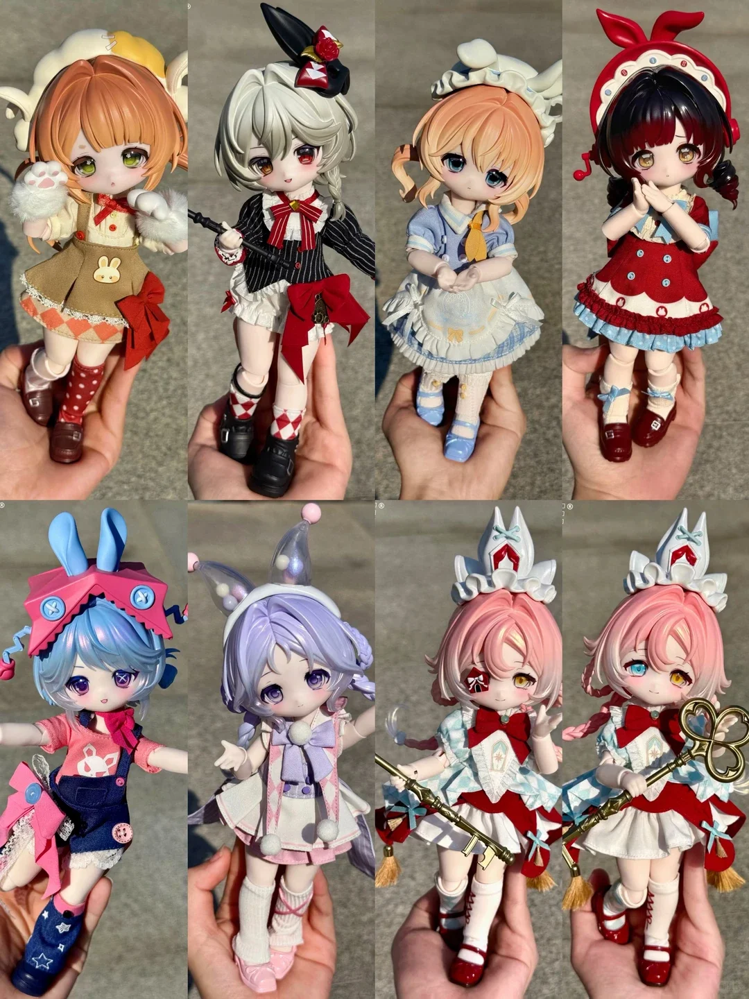 

In Stock Bonnie Rabbit Dream Box Special 1/6 Bjd Doll Articulated Figure Dress Up Blind Box Trendy Ornament Fans Birthday Gift