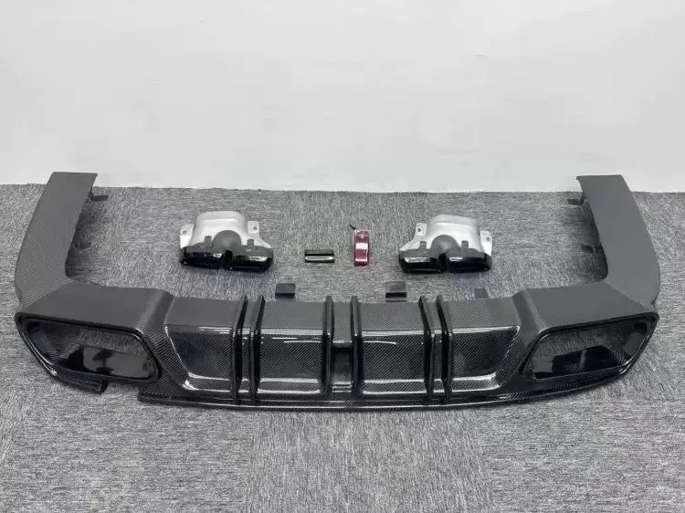 سبويلر الناشر الخلفي من ألياف الكربون Amggt50 Gt43 Gt53 #6