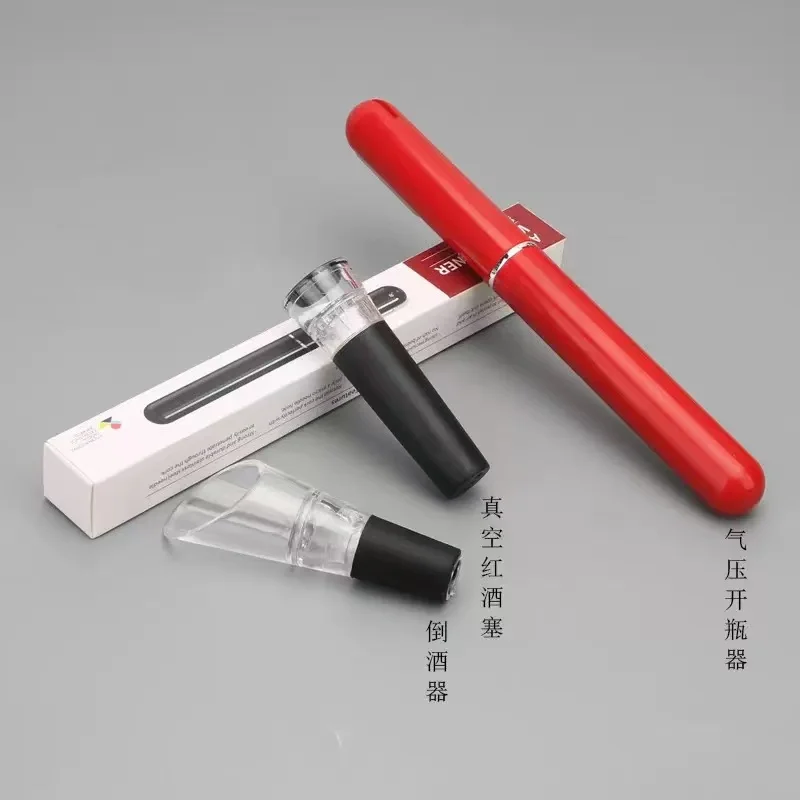 

Air Pump Wine Bottle Opener Champagne Bottle Opener Stainless Steel Needle Corkscrew Pin Cork Remover Kitchen Bar Widgets