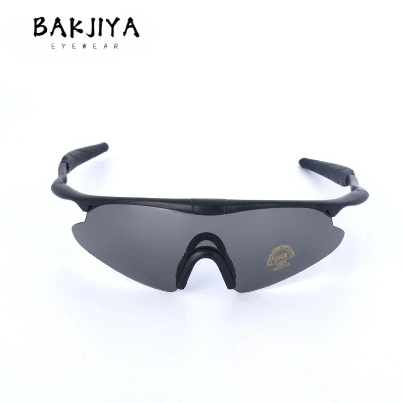 BAKJIYA Polarized UV400 Sports Cycling Glasses Bike Mtb Sunglasses Men Women Outdoor Running Goggles Road Bicycie Eyewear X201