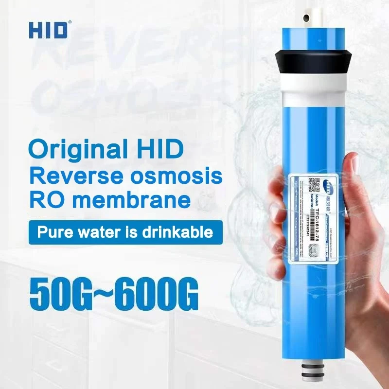 

HID RO Membrane Filter Cartridge Water Purifier RO Water Purifier 75G 100G 400G 600G Universal Reverse Osmosis Membrane