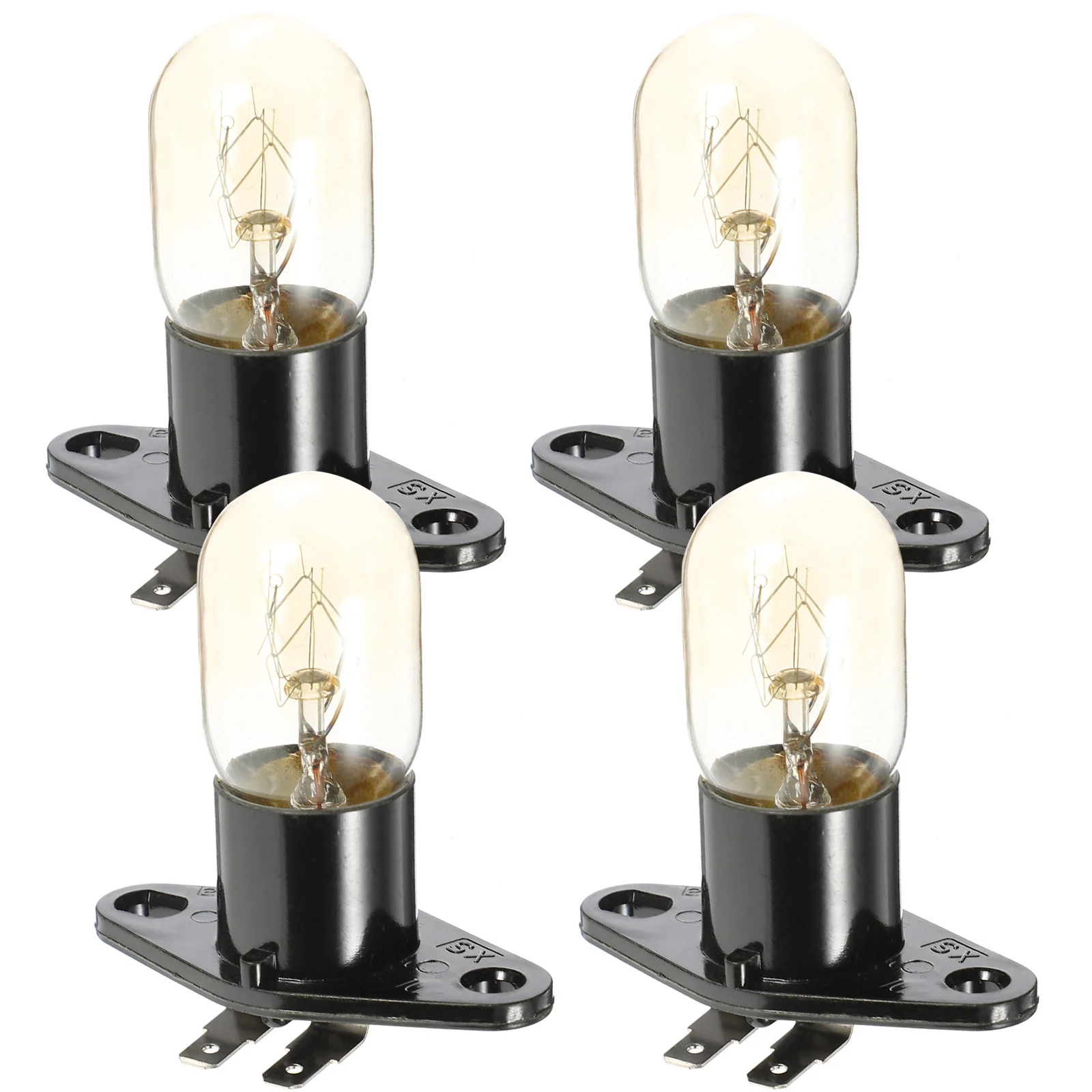 4 قطعة لمبة الميكروويف عالية الطاقة 240 فولت 25 واط توفير استبدال مصباح لفرن الميكروويف الثلاجة LED ضوء لمبة #2