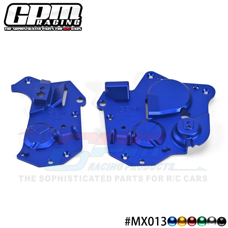 Chassis Side Cover Set para motocicleta, GPM CNC Alu 7075, LOS261014, LOS261014