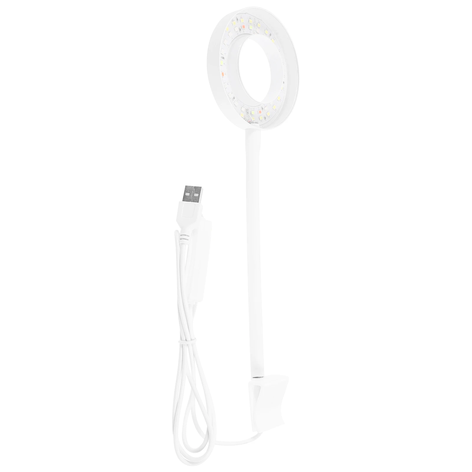

Small Fish Tank Light 8W USB LED Aquarium Lamp for Water Plants Algae Tanks Wear resistant Lighting Solution Plastic Aquariums