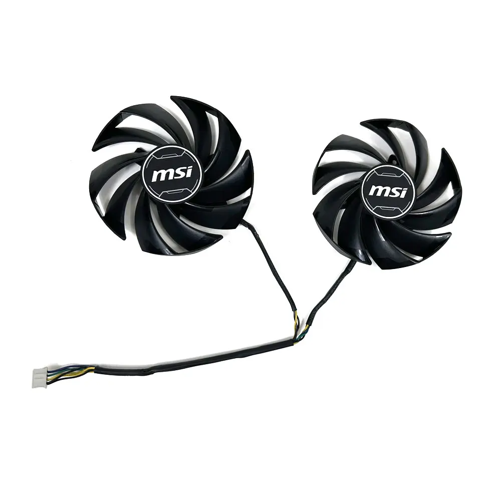 Imagem -04 - Ventilador de Refrigeração para Msi Geforce Rtx4060 Rtx4060 4060ti 4070 4070ti Ventus 3x Ventilador de Gpu Pld09210s12hh 4pin 90 mm