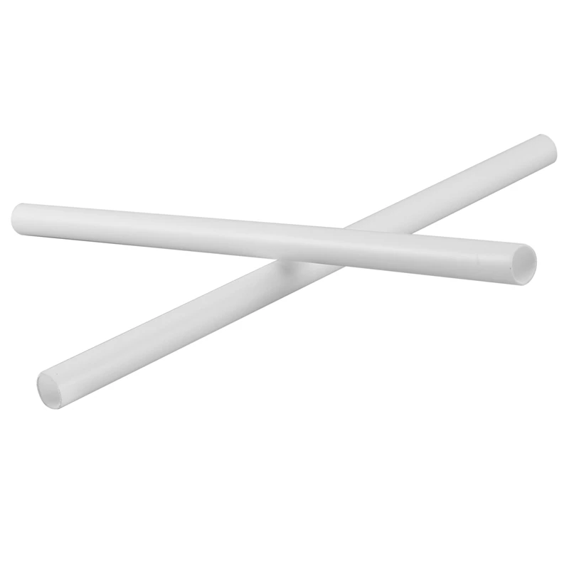 White Cake Dowel Rods For Tiered Cake Construction And Stacking Supporting Cake Round Dowels Straws 22 PCS