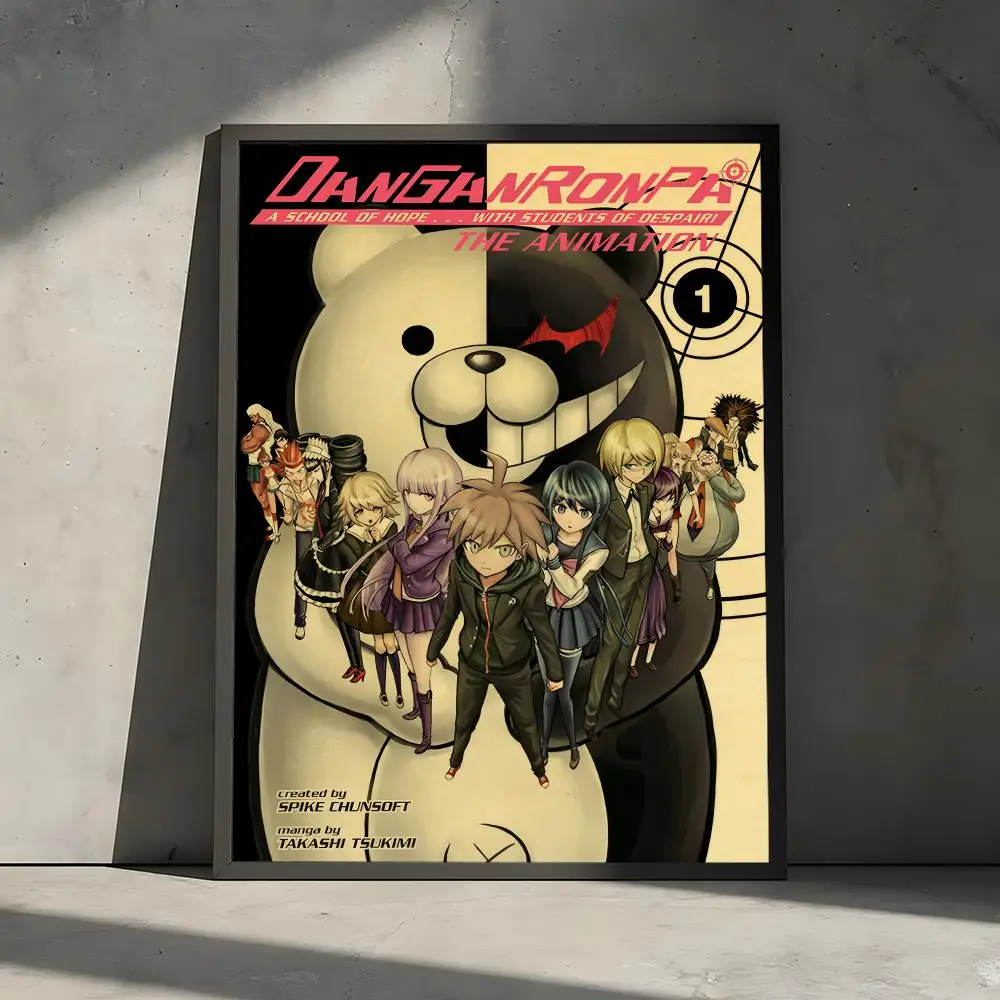Anime-Film D-DanGanRonpAS Poster, dekorative Wandkunst, Aufkleber, Wandbild, Fotodruck für Zuhause, Wohnzimmer, Flur, Dekoration – Detail 18