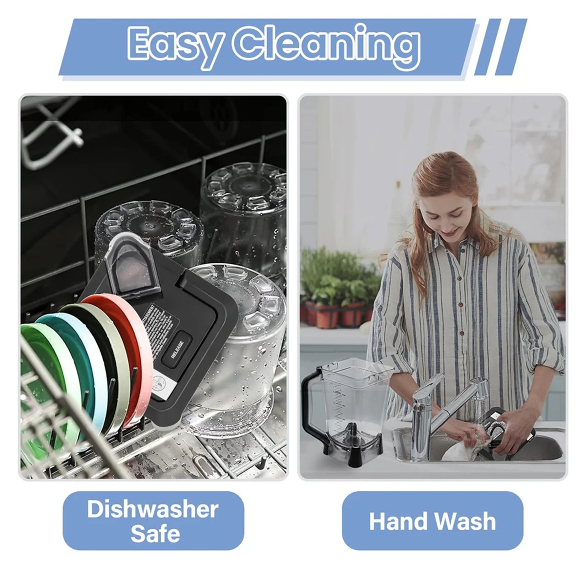 populaire vergrendeling deksel vervanging voor Ninja Blender 72oz XL kannen, vervangende vierkante bovenklep voor Ninja BL610 BL710WM BN701