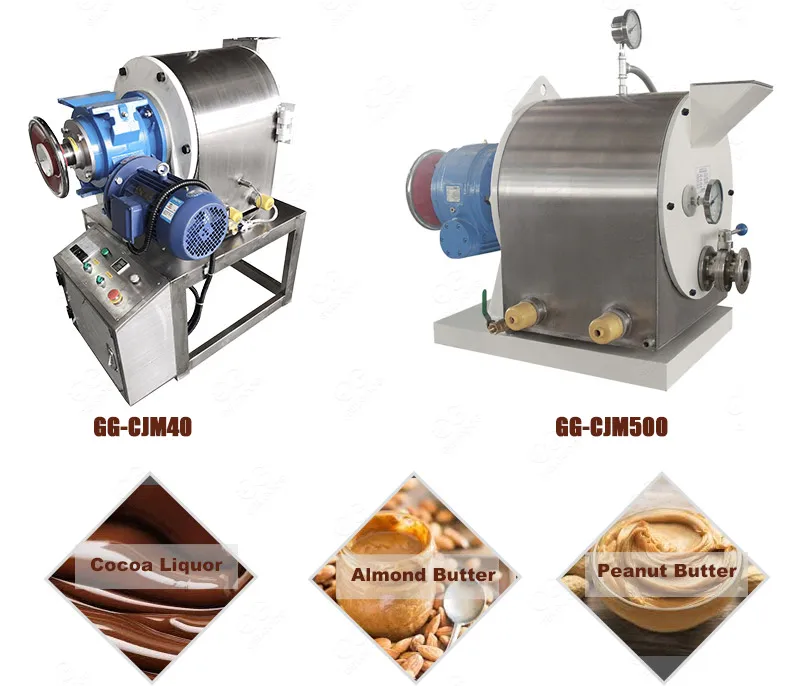 Gelgoog Cocoa Melanger เครื่องบดเปียกเครื่องจักรกลั่นช็อกโกแลตขนาดเล็ก Conching Machine สําหรับ Bean