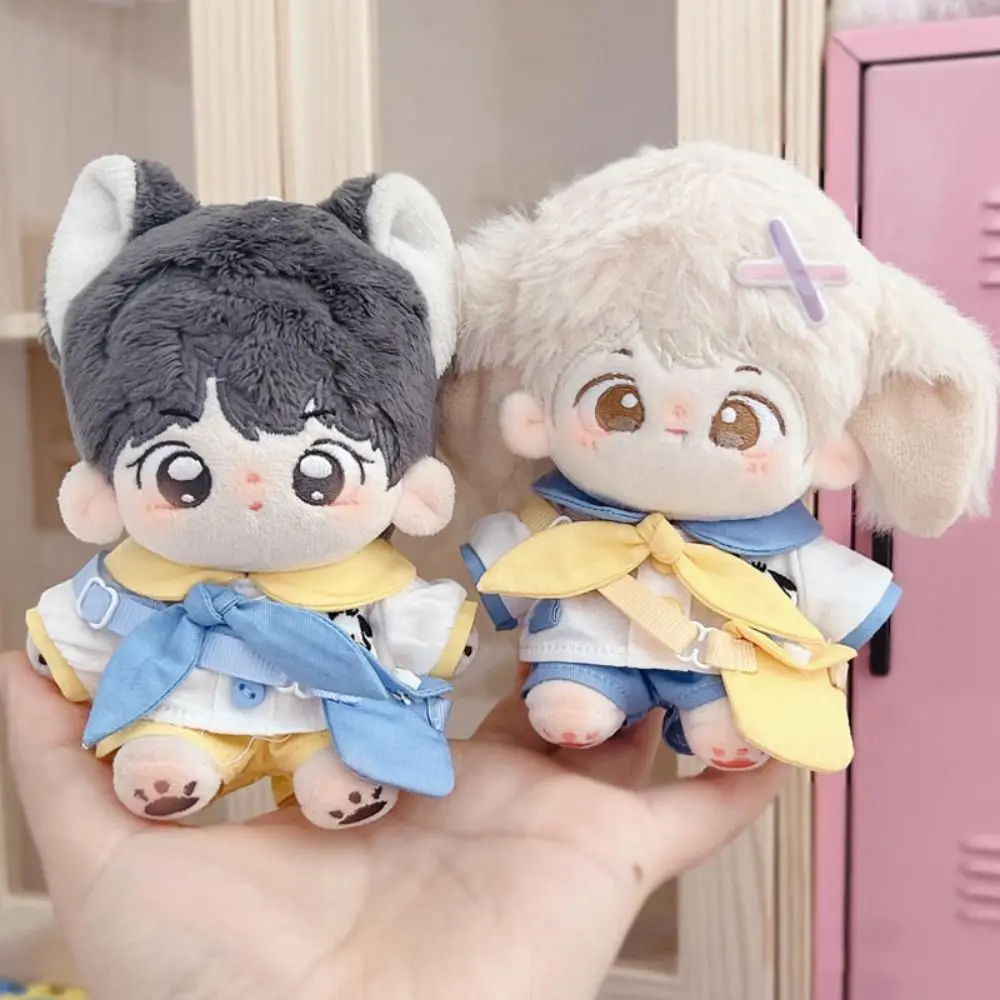 

Hoodie Doll Clothes Toy Dress Up Suspender Pants Cotton Doll Clothes Sweet Fashion No Attributes Dolls Clothes Doll Accessories