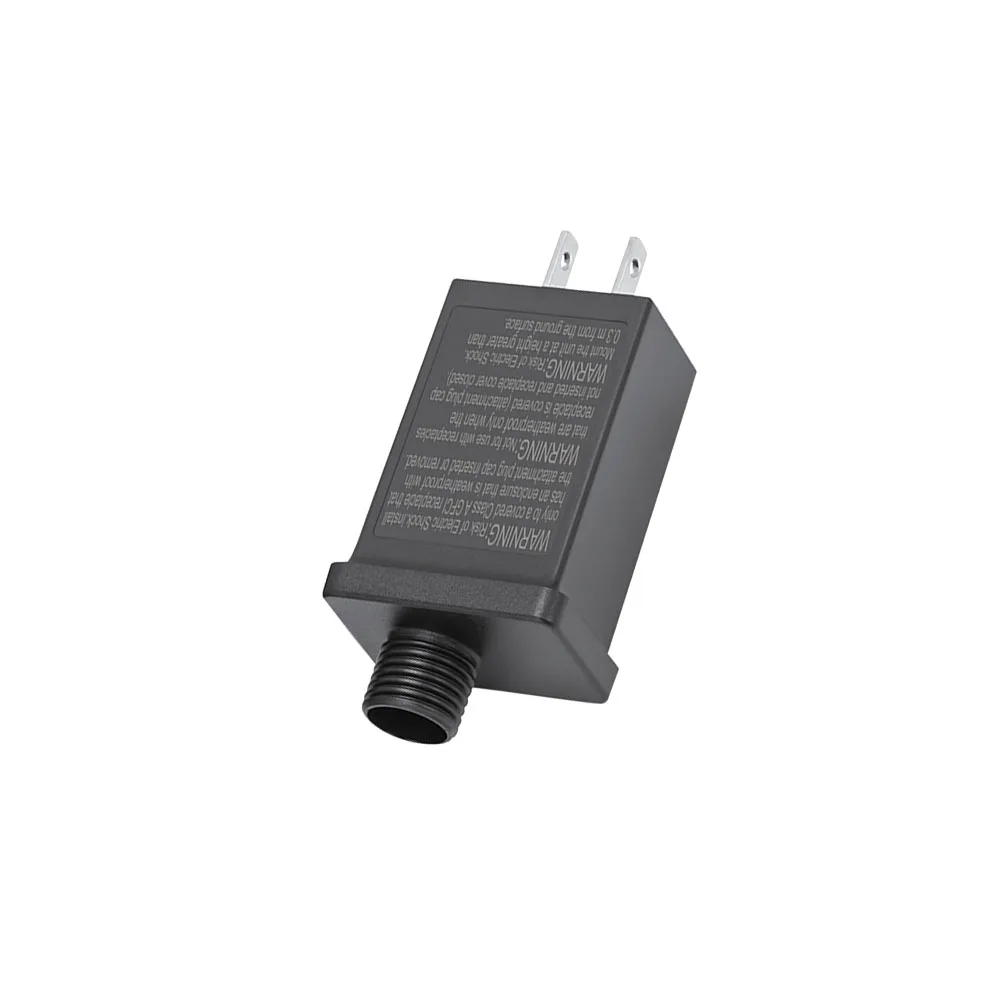 12V 1A Output Class 2 Power Supply Converter IP44 Waterproof Transformer LED Adapter US Plug Replacement Yard Inflatable Adapter