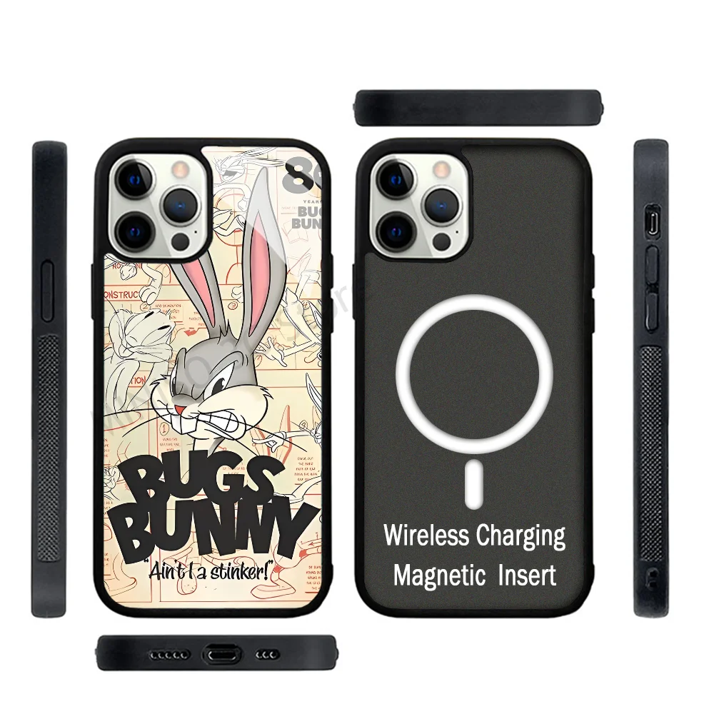 Cartoon R-Roger Rabbit Phone Case Mobile Phone Cases For IPhone 15 14 13 Pro Max 11 12 Mini Alex Mirror TPU Shell