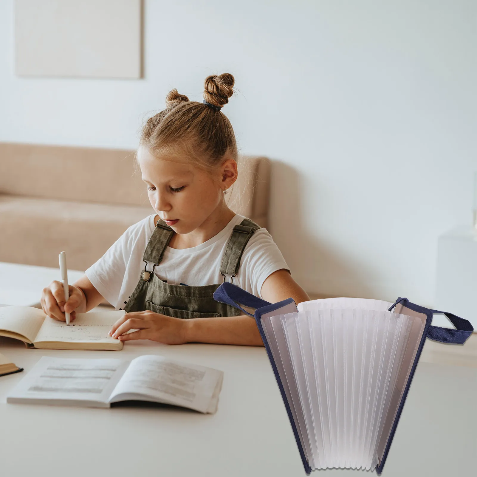 

Портативная папка-органайзер на 13 карманов для документов формата А4, расширяемая, многослойная, для дома, офиса, школы