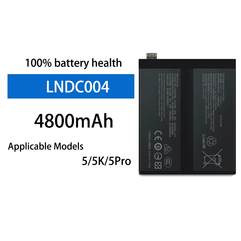 

Premium 4800mAh Battery For OPPO Reno5 Reno5P Reno5 Pro Stable Power Output Safe Charging Better Using Experience