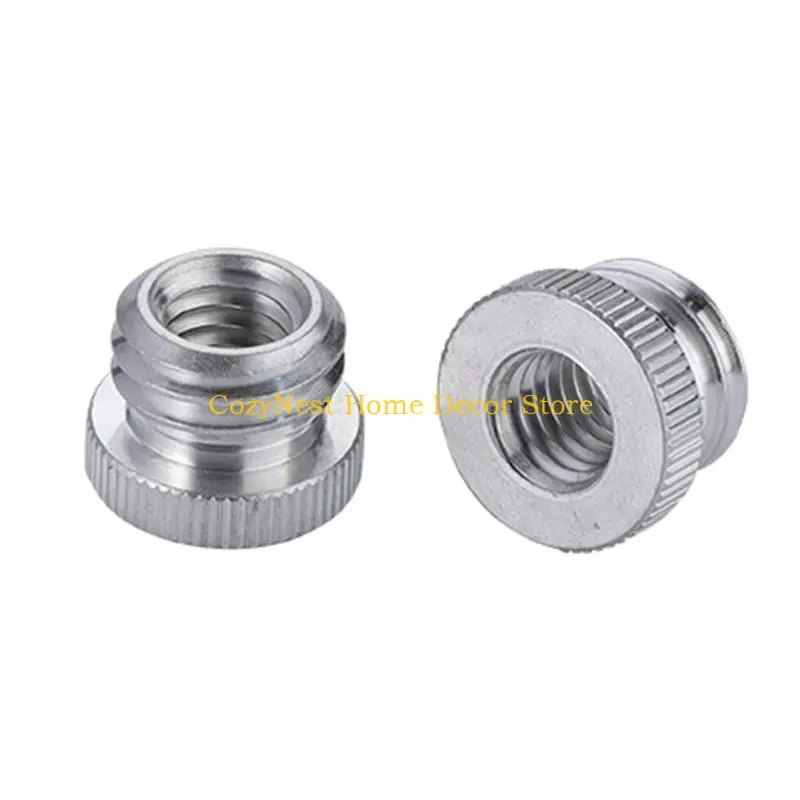 92MF 5/8 polegadas macho a 1/4 polegada adaptador parafuso feminino superfície lisa para o suporte microfone microfone