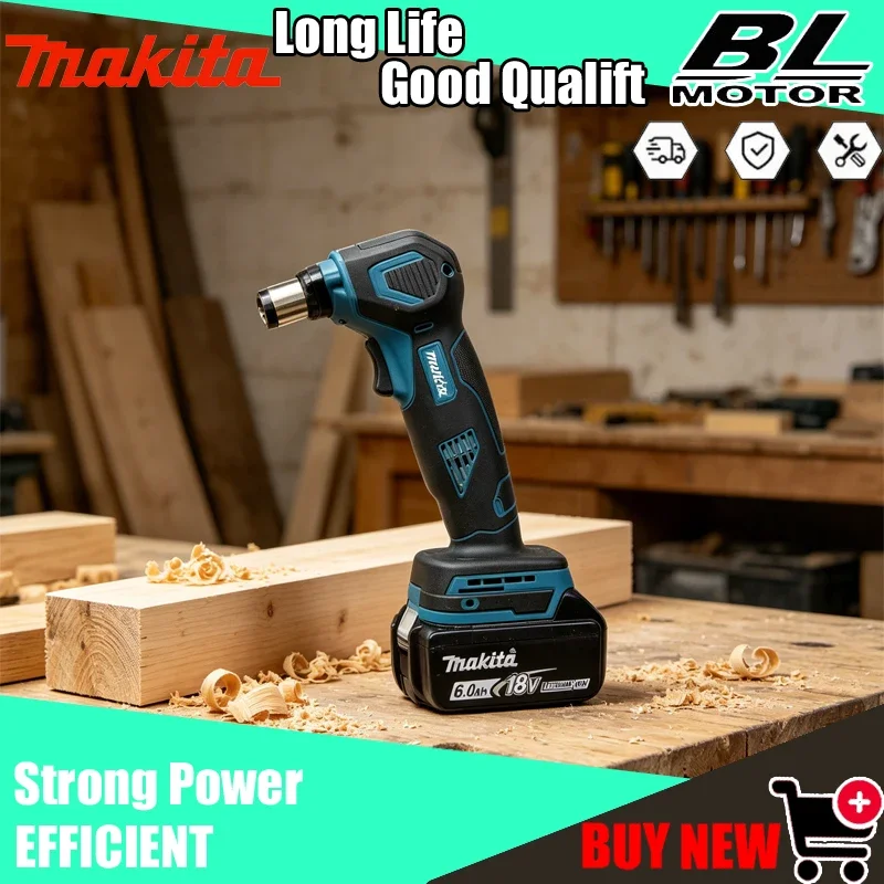 

Аккумуляторный перфоратор Makita с функцией автоматического забивания гвоздей, электроинструмент для деревообработки, работает от 18В аккумулятора